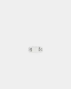 Curb Chain ID Ring - Smooth - C