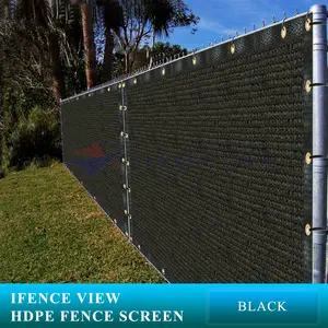 Ifenceview 3' x 1'-3' x 50'Shade Cloth/Fence Privacy Screen Fabric Mesh Net for Construction Site, Yard, Driveway, Garden, Canopy, Awning