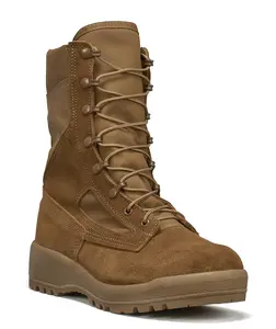 Belleville Hot Weather Combat Boots C390 Coyote Leather 13R
