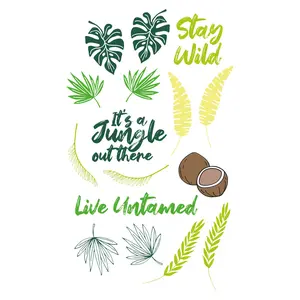 Sizzix Clear Stamps Set 18PK - Stay Wild by Catherine Pooler