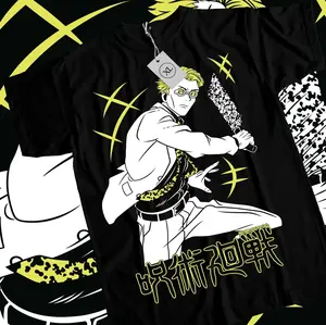Jujutsu Kaisen Nanami T-shirt Kento Anime Jjk Gojo Satoru Gift Shirt All Size