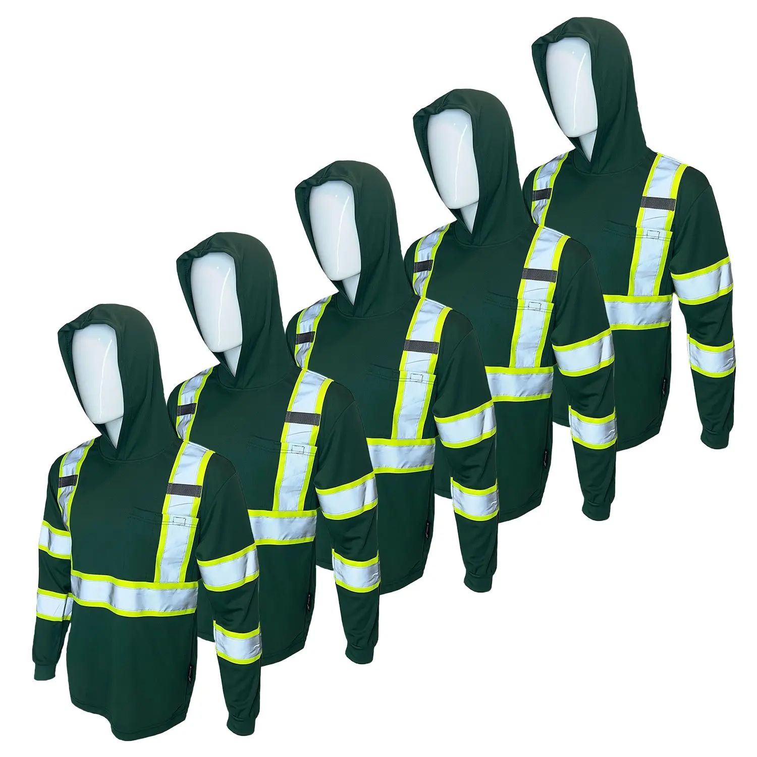 5 PACK HUNTER GREEN ST908
