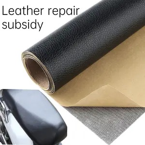 Self-adhesive Leather Stickers Sofa Repair Tape Leather Seat Patch Leather Fabrics for Sofa Car Seats Handbags Jackets Furniture