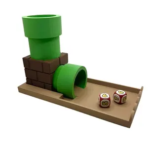 Mario Warp Pipe Dice Tower