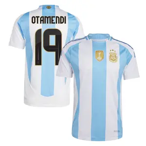 2024 Argentina Home Jersey Players Otamendi,  19 Nicolas Otamendi Argentina Home Jersey