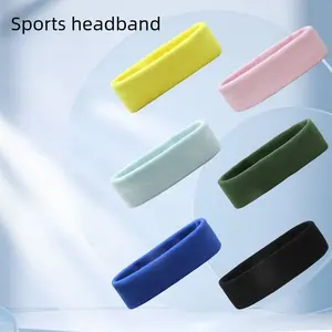 Sweat Headbands for Men & Women Quick - Dry Moisture Wicking Athletic Headband High Stretch for Yoga Running Fitness Gym Basketball Cycling