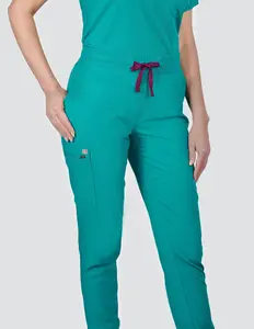 Jasmine Cargo Women's Teal Scrub Pants