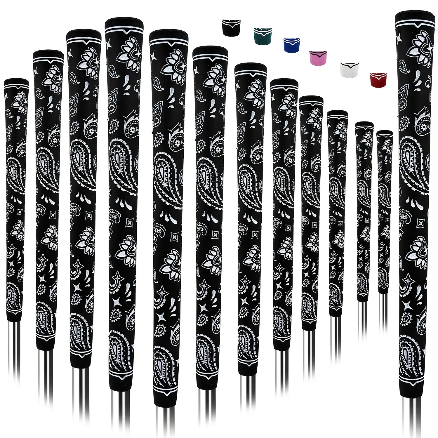 13 Premium Soft Touch Golf Grips, Putter Grip, Enhanced Swing Stability and Control, Durable Anti-Vibration Non-Slip Golf Accessories, Golf Gear, Golf Equipment, Golf Gift Accessory