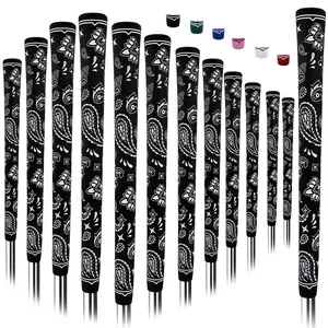 13 Premium Soft Touch Golf Grips, Enhanced Swing Stability and Control, Durable Anti-Vibration Non-Slip Golf Accessories