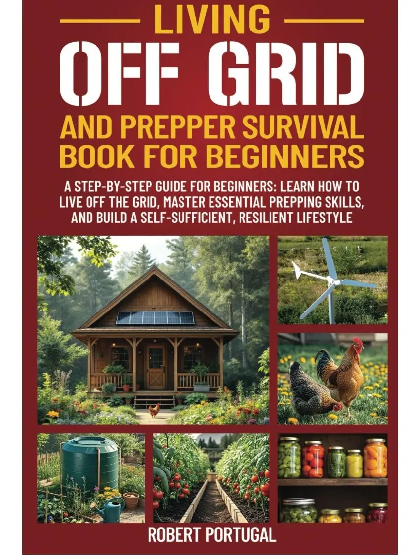 Living Off Grid & Prepper Survival Guide for Beginners: Emergency Preparedness, Survival Skills, Adaptability and Resilience, Assess Readiness, Community Support to Build Self-Sufficient Lifestyle Paperback, English Book, Sustainably Producing Food