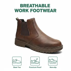 Pro-Grade Protective Ergonomic Smash-Proof Puncture-Proof Workwear 100% Waterproof Anti-Slip Durable Comfortable for Men Women Kitchen Hiking