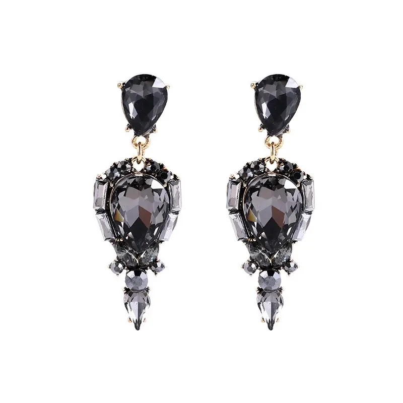 Black Beetle Earrings