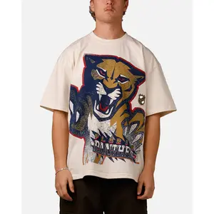 Culture Kings Florida Panthers Vintage T-Shirt Off White