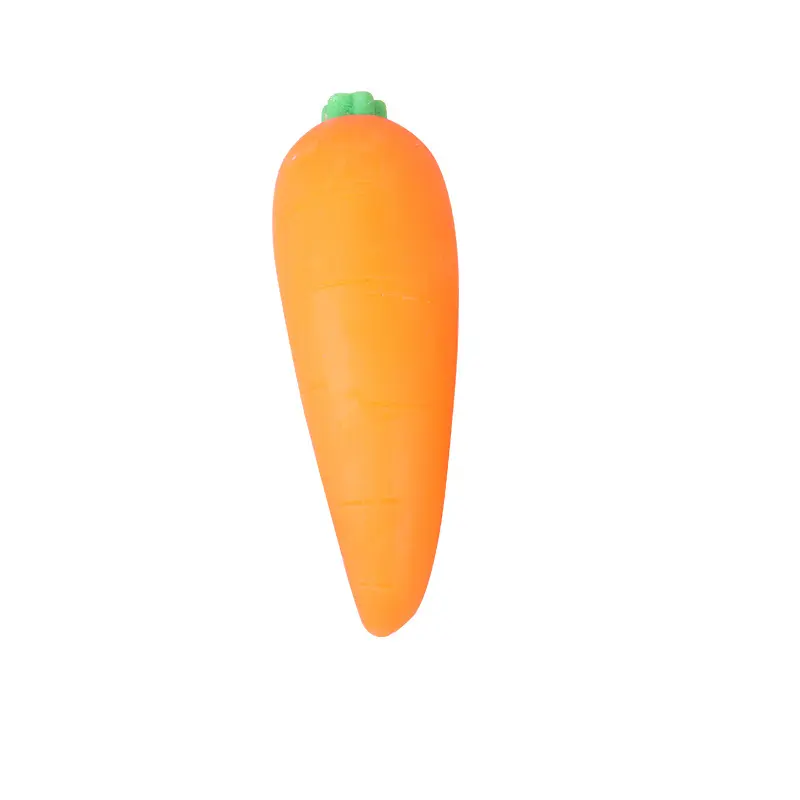 Carrot Squishy Toy | Kids Teens Stress Relief Use | Realistic Carrot Squeeze Toy with Slow Rising Foam for School Home Desk | Soft Sensory Fidget Toy
