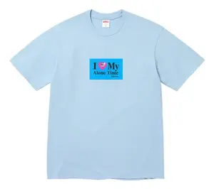 Supreme Alone Time Tee Powder Blue - S, M, L, XXL