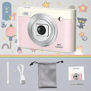 Digital Camera for Children and Teenagers FHD 1080P with UsB Charging 8x DigitalZoom Portable Mini Camera for Teen Students Boys and GirlsPoint and Shoot Suitable for Gift Giving Teen GirlGift Tech Gadget Gift for Girlfriend Pink digital camera photoshoot