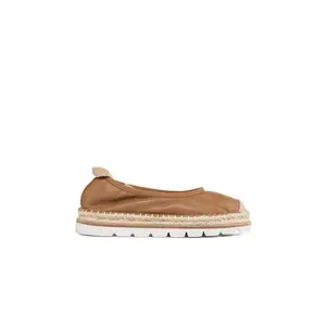 JSlides Bridget Leather Espadrille