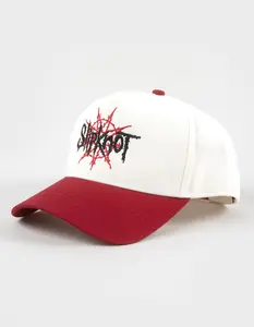 WELCOME SKATEBOARDS x Slipknot Nonagram Mens Snapback Hat, Cream Combo