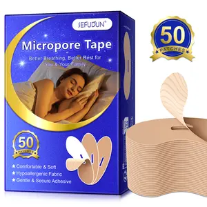 Sefudun Sleep Mouth Patch 1 Box 50pcs, Breathable High Elastic Low Sensitivity, Reduces Snoring, Improves Lip Protrusion