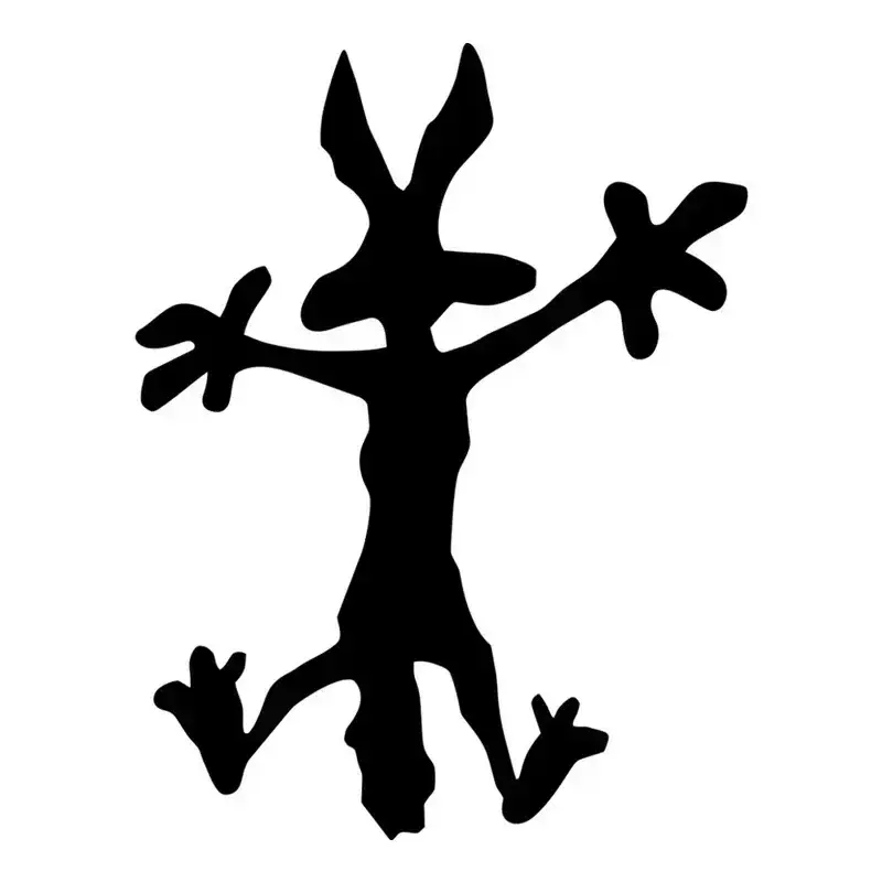 2026 New Car Sticker Sly Coyote Waterproof Auto Decors on Car Body Bumper Rear Window Laptop Vinyl Decals For your Cars
