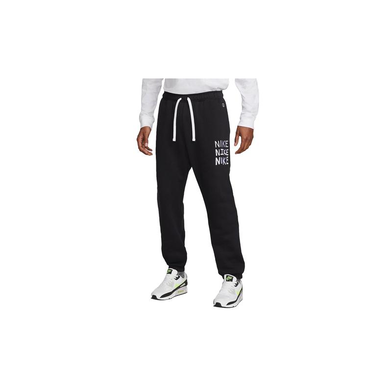 Sportswear Fleece Joggers "Black White" DQ4081 010