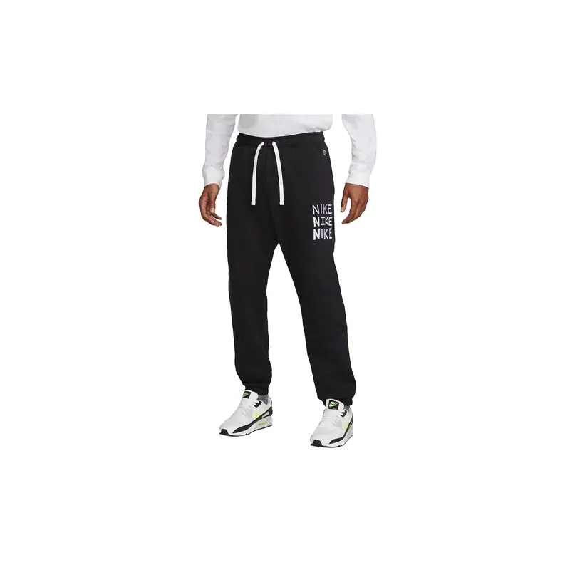 Sportswear Fleece Joggers "Black White" DQ4081 010