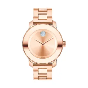 MOVADO BOLD L IPRGO ROUND ROSE TON
