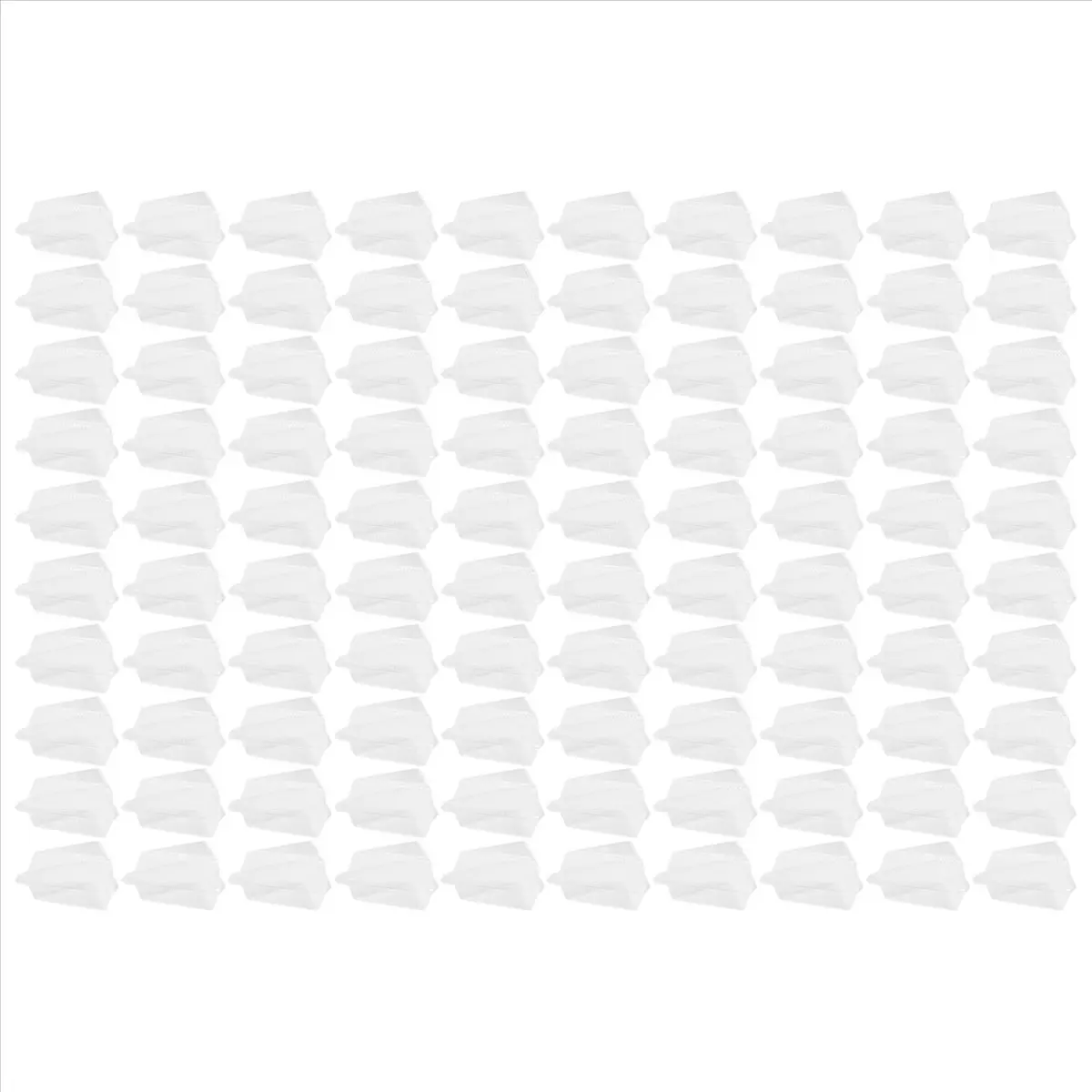 100Pcs Triangle Cheesecake Boxes Slice Cake Box Triangle Pie Holders Cake Boxes for Bakery Party Wedding