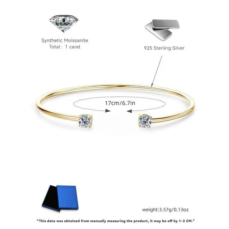 S925 Sterling Silver Decor Cuff Bangle, Fashion Jewelry for Party, Daily Clothing Decor, Trendy All-match & Exquisite Jewelry for Birthday Gift S925 Sterling Silver Decor Cuff Bangle, Fashion Jewelry for Party, Daily Clothing Decor, Trendy All-match & Exquisite Jewelry for Birthday Gift