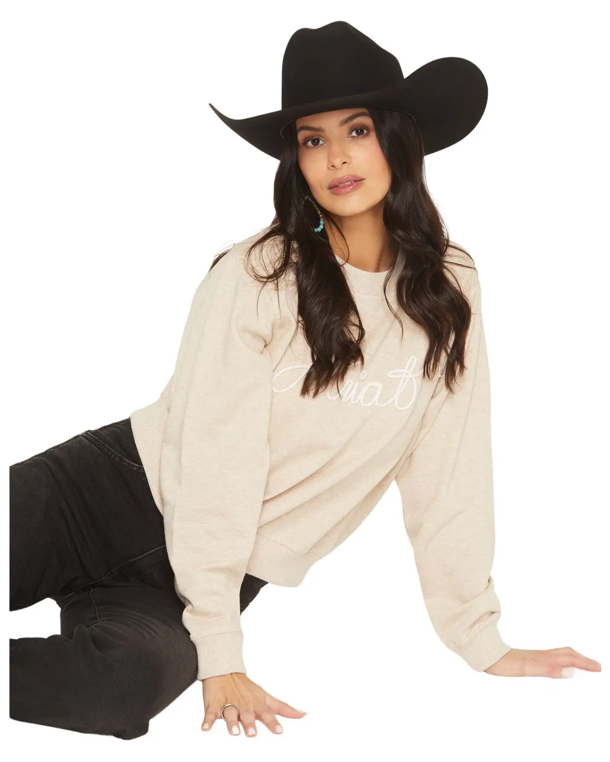 Ariat Women's Women'S Logo Essential Crew Sweatshirt - 10062736