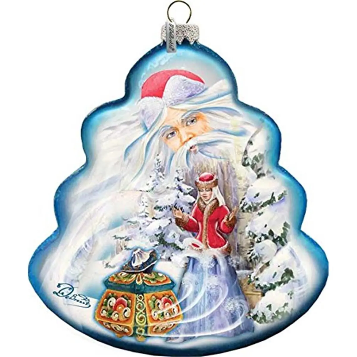 GDeBrekht 762-004 Treasure Chest Tree Glass Ornament
