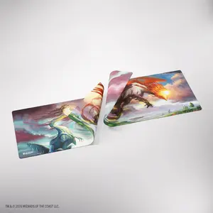 Gamegenic: Magic the Gathering - Lorwyn Eclipsed: Double-Sided - Eirdu, Carrier of Dawn / Isilu, Carrier of Twilight [Playmat]