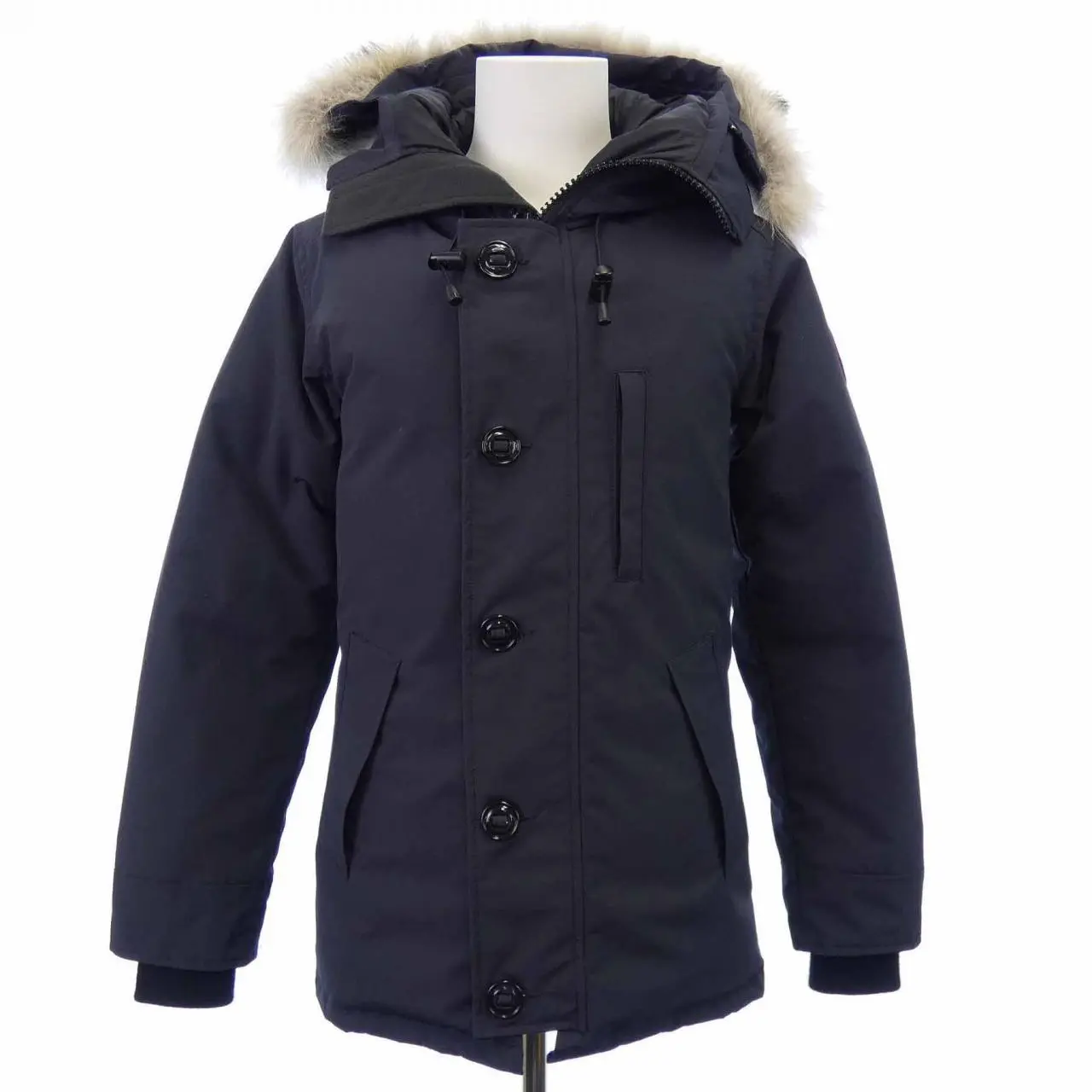 Pre-owned Canada Goose Nylon Small Leather Goods Chateau Down Jacket