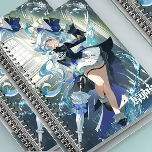 Genshin Impact Furina Notebook Loose-leaf A5 Book Detachable Cute Student Horizontal Line Notebook Girl Gift