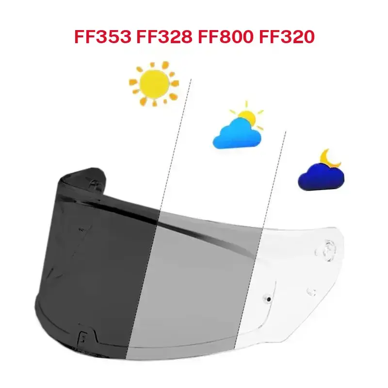 LS2 Visor for FF320 Stream FF353 Rapid FF320 FF800 Motorcycle Helmet Original Replacement Extra Lens Black Iridium Silver Casco Anti UV Protection