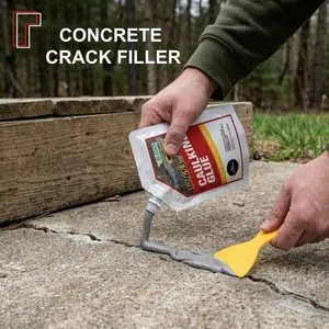 Concrete Crack Filler, Quick Dry Repair for Pavements and Sidewalks, Ready-To-Use Concrete Sealant, Efficient Roadway Maintenance Solution