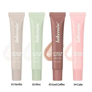 Butter Lipstick, 4 Counts/set Moisturizing Lip Balm, Hydrating Lip Plumper Gloss, Glossy Lip Glaze Stick, Lipgloss, Plumping Lip Oil Lip Stick for Girls & Women, Lip Care