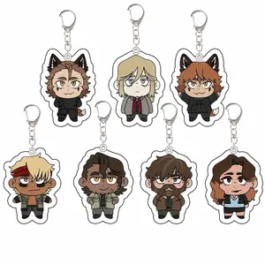 YKMET Ren Strade & Fox Lawrence Acrylic Keychain