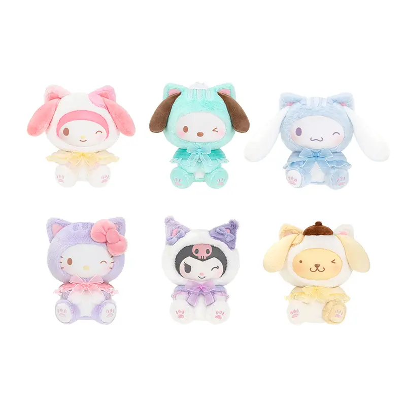 TOPTOY Play with Kittens Series Boxed Collectible Toys and Plushies - TT Cute Collectibles, Animal Character Stuffed Toys, Unique Holiday Decor, Ideal Home & Office Gift