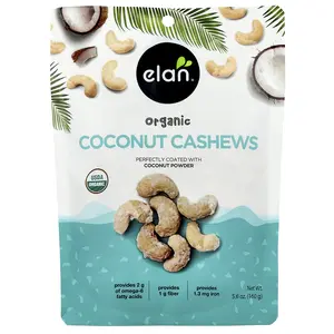 Elan Organic Coconut Cashews , 5.6 oz (160 g)