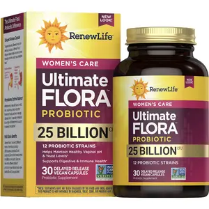 Ultimate Flora Women's Care 25 Billion CFU, 30 Delayed Release Vegan Caps