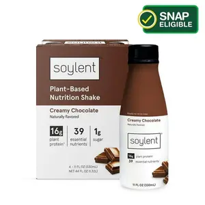 (W)Soylent Creamy Chocolate Complete Meal 4 - 11 fl oz Bottles