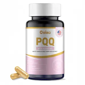 Cuixo PQQ Dietary Supplement, 20 mg PQQ, White Tomato Extract, Non-GMO, Gluten-Free, 60 Capsules Dietary Fitness Health Supplement
