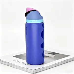 Owala FreeSip 32oz Stylish Purple Insulated Stainless Steel Dual-Flip Straw Sports Tumbler - Leakproof, Portable Vacuum Drinkware, Ideal for Gym & Daily Use