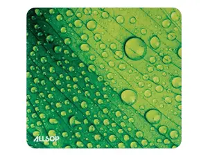 Allsop Naturesmart Mouse Pad Leaf Raindrop 8 1/2 x 8 x 1/10 31624