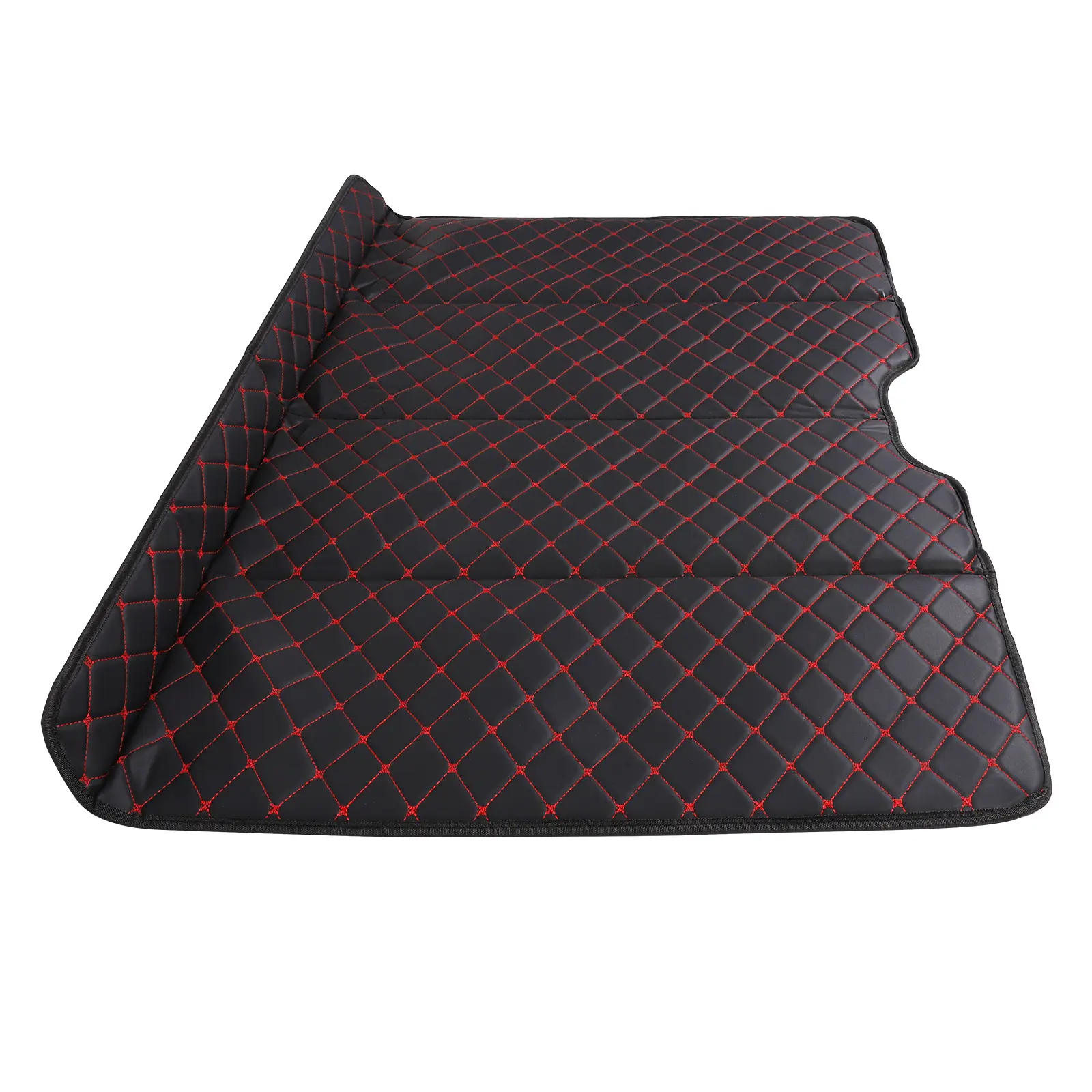 Car Mattress PU Leather Portable Back Seat Travel Mattress Non-Inflatable Car Back Seat Folding Bed Mattress for Sedan SUV Truck