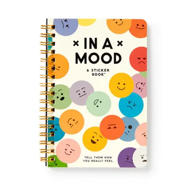 In a Mood Sticker Book -- Brass Brass Monkey, Paperback