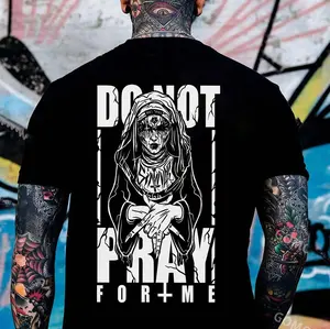 DO NOT PRAY FOR ME Evil Nun Print , Classic Cotton Fabric Menswear, Women's Clothing, Sweatshirt Color, Unisex Hoodie, Merch gift,