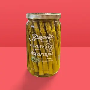 Braswell's Pickled Asparagus, Natural, 16.5 OZ