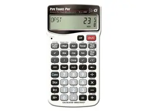 Construction Calculator,PipeTrades CALCULATED INDUSTRIES 4095